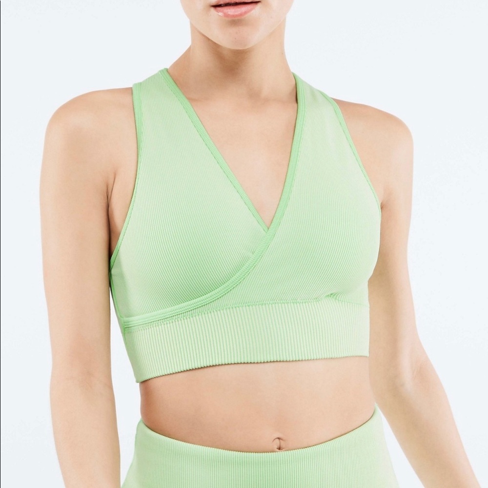 fabletics seamless ribbed set